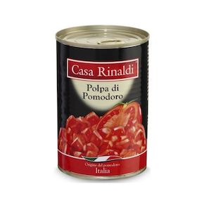 Tomatoes Tinned Sauces: Casa Rinaldi Chopped Tomatoes 400gm