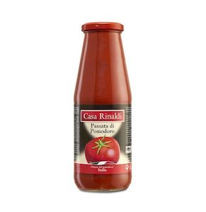 Tomatoes Tinned Sauces: Casa Rinaldi Passata Plain 720ml