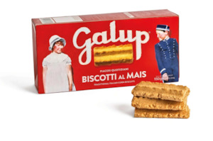 Italian Favourites: Galup Daily pleasures corn biscuit, biscotti al Mais  150g