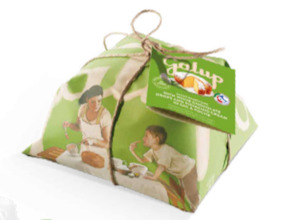 Galup Traditional Pistachio cream & dark chocolate drop panettone 750g Available in 2 weeks