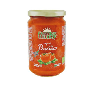 Pesto Pastes: Fattorie Umbre Organic Basilico Pasta Sauce190gm
