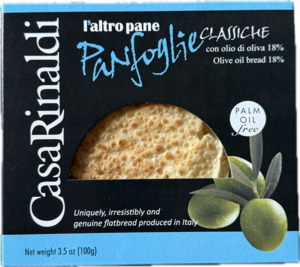 Biscuits Snacks Crackers Desserts: Casa Rinaldi Sardinian Panfoglie Classic olive oil wafers 100g Dated Aug 25 still YUMMY!