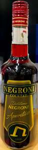 Spirits: Negroni Cocktail Mix 1 Litre