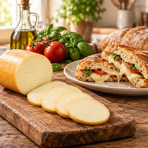 Cheese: Zanetti Smoked Provolone sliced 500g