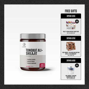 Tongkat Ali + Shilajit Powder - Berry
