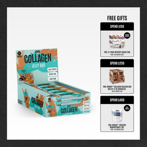 Recovery Supplements: NOWAY!® Collagen Jelly Bar Box of 12 - Toffee