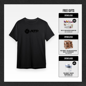 ATP Science Oversized Unisex Tee - Black