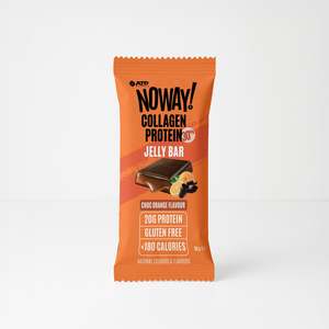 Noway%C2%AE Collagen Protein Jelly Bars: NOWAY!® Collagen Jelly Bar - Choc Orange