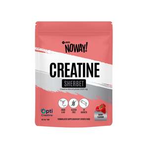 Creatine: NOWAY!® Creatine Monohydrate Sherbet Sachets