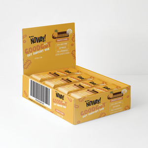 Collagen Protein Dessert Snacks Treats: GOODGUT™ Gut Support Bar Box of 12 - Pineapple