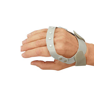 3 Point: Polycentric Hinged Ulnar Deviation Splint - Beige