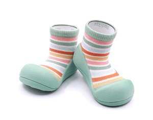 Products: Attipas Rainbow - Green - Attipas Official NZ Site Baby & Toddler Shoes