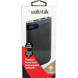 Batteries Chargers: walkntalk Rechargable Powerbank