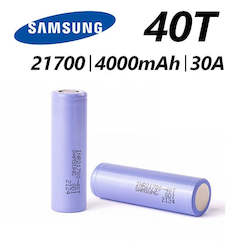 Batteries Chargers: Samsung 40T, 21700 Battery