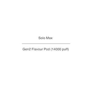 Solo Max Gen2 Pods (14000 puff)