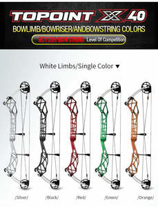 Recurve Bow Accessories: TOPOINT Compound Bow - X40" Combo