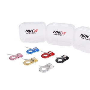 Recurve Bow Accessories 1: NIKA Elong - 25AR13 Magnetic Arrow Rest LH-RH Convertible (箭台)