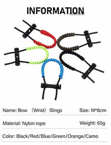 Recurve Bow Finger Sling: SPG - Wrist Sling