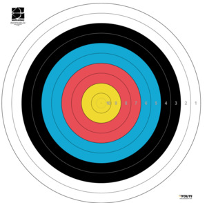 YOUYI - Target Face 80cm - World Archery certification Rain-proof tear-resistant