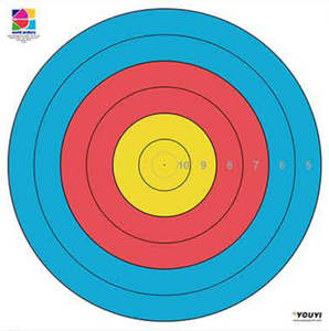 Target: YOUYI - Target Face 80cm 6 ring - World Archery certification Rain-proof tear-resistant