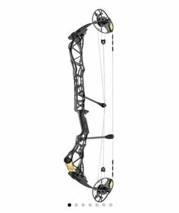 Compound Bow: Mathews - Compound Bow Title 34 White/Black Limbs 2025 (2 weeks pre-order)