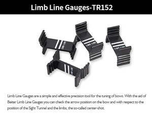 TOPOINT - Limb Line Gauge TR152 - Recurve Bow