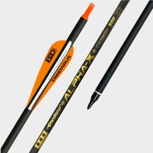 PANDARUS - Alpha X 6.2ID Arrows (Fully Made with Feather Fletching)