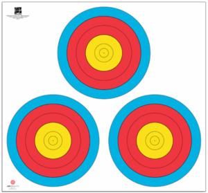 JVD Target Face Fita 3x20 cm Las Vegas