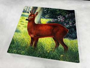 Target: Animal target face (Non-woven fabric & Kraft paper) - Deer from the front