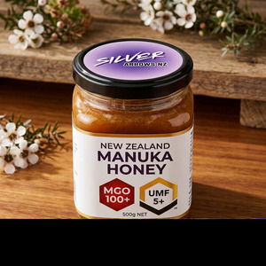 Silver Arrows Merchandise: Support Silver Arrows 100% Manuka Honey