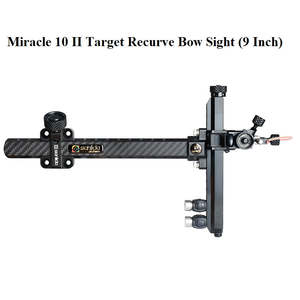 Recurve Bow Sight: Sanlida - Miracle 10 II Target Recurve Bow Sight RH