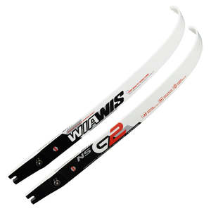Recurve Bow Limbs: WIAWIS NS-G2 Carbon/Wood ILF Recurve Limbs
