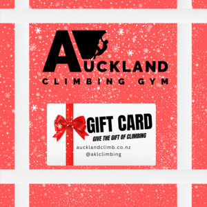 ACG Gift Card –  Auckland Climbing Gym