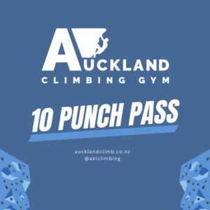 10 Punch Pass –  Auckland Climbing Gym