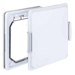 Products: Dogwalk medium dog door for door or wall, with cover