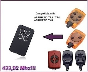 Products: Aprimatic compatible Gate Remote - Aprimatic Gate Remotes