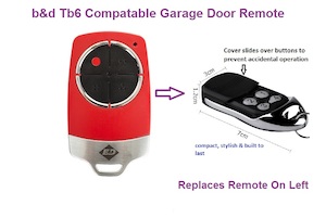 Products: Dominator Tb6 Aftermarket Garage Door Remote - Dominator Garage Door Remotes NZ