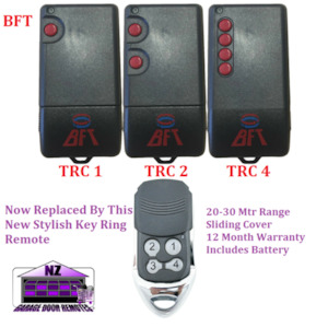 Bft Trc1-Trc2-Trc4 Garage Door & Gate Opener Remote - Bft Garage Door & Gate