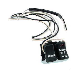 LATE STYLE HANDLEBAR SWITCHES  STOP/START O.E.M. 71589-92