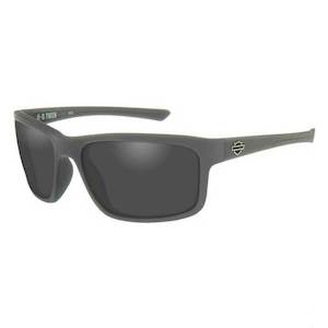hatwn01 HARLEY Mens Twin Sunglasses Smoke Gray Lenses & Matte Gray Frames hatwn01