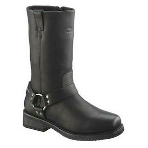 Harley wo-d95353 HARLEY Mens Hustin 11-Inch Waterproof Harness Motorycle Boots