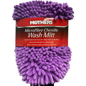 Mothers Classic: Mothers Microfibre Chenille Wash Mitt (12pk) 6720120