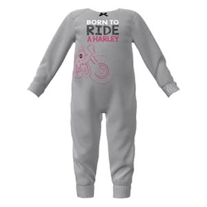 s3004117-6 Harley KIDS NB GIRLS KNIT COVERALL GREY 6-9 MTHS s3004117-6 s3004117-6