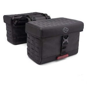 Model Family Nightster: 90202693 Harley Overwatch Throw-Over Saddlebags 90202693