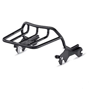 50300140 Harley HoldFast Two-Up Luggage Rack - Gloss Black 50300140