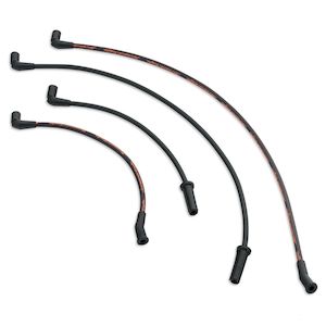31600108 Harley Screamin' Eagle 10MM Phat Spark Plug Wires - Black 31600108