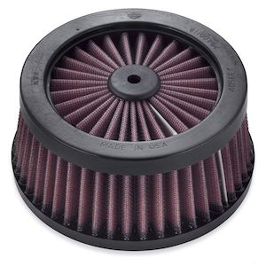 H D Air Filters: 29400118 Harley Screamin' Eagle High-Flo K and ;N Replacement Air Filter Element 29400118