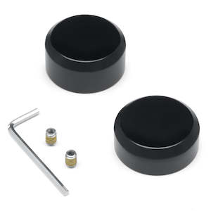 Axle Covers: 43000215 Harley Rear Axle Nut Covers 43000215