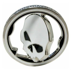 Harley Magnets And Collectors Coins: sa8003906 HARLEY Skull Spinner Challenge Coin sa8003906