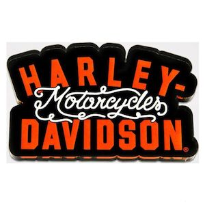 Harley Magnets And Collectors Coins: sa8011116 HARLEY Cut-Out H-D Motorcycles Hard Acrylic Magnet - 3 x 2 inches sa8011116